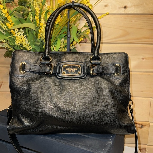 BEAUTIFUL MICHAEL KORS ASTRID LEATHER SATCHEL BAG - Picture 15 of 16